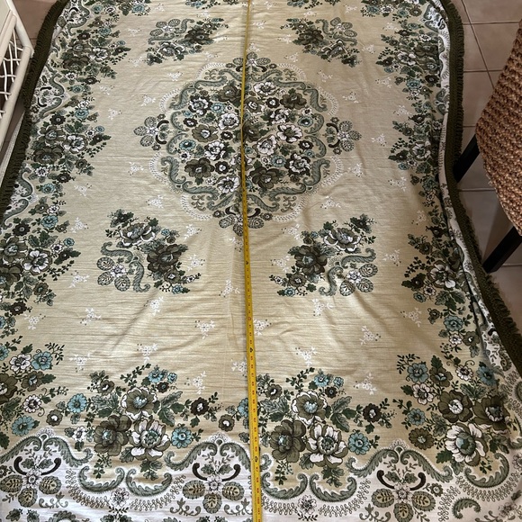 Vintage BATES Mid century bedspread for size Twin bed beautiful - Picture 5 of 13